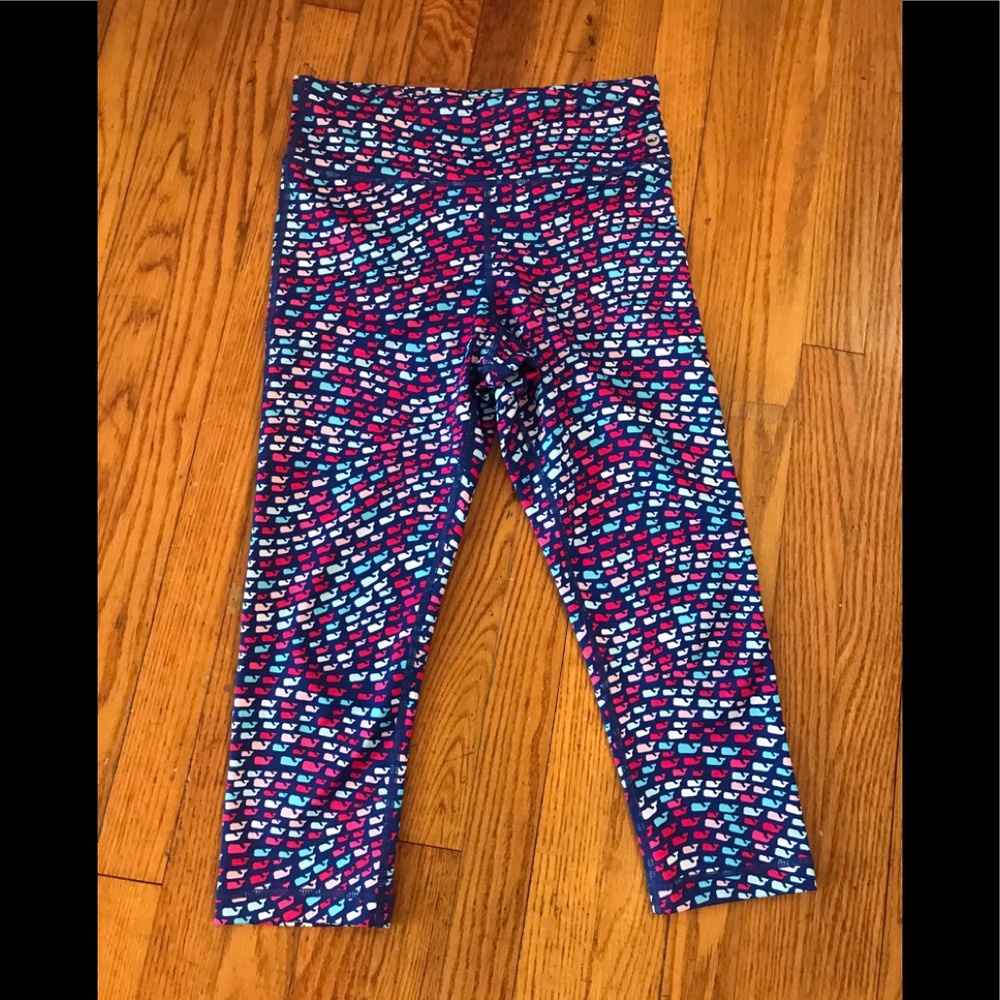 Vineyard Vines Cropped Workout Leggings Small